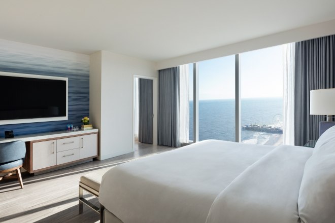 One Bedroom Blu Suite Bedroom