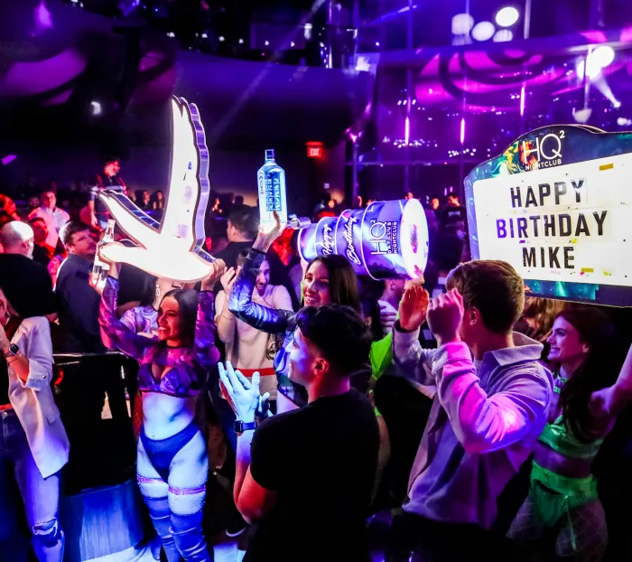 party packages hq2 nightclub